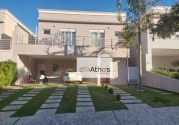 Casa com 4 dormitórios à venda, 272 m² por r$ 1.600.000,00 - chácara belvedere - indaiatuba/sp