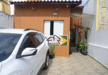 Linda casa 3 dorms à venda, 82m² - cidade edson - suzano/sp