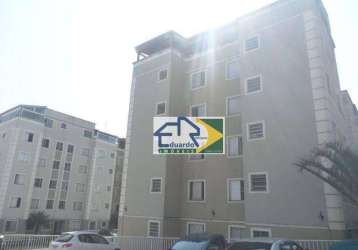 Apartamento duplex com 3 dormitórios à venda, 98 m² por r$ 350.000 - parque santa rosa - suzano/sp