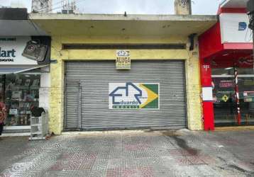 Salão para alugar, 82 m² por r$ 5.686,64/mês - centro - suzano/sp