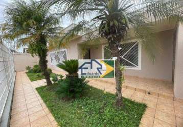 Casa comercial 2 salas, 3 dormitórios, 6 vagas, à venda, 232m² por r$ 1.850.000 - centro - suzano/sp