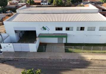 Galpão de 985,00m² para aluguel por r$45.000 no bairro ilda em aparecida de goiânia/go