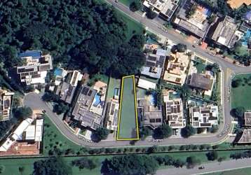 Lote de 886 m² à venda por r$ 3.540.000 no residencial alphaville flamboyant - goiânia/go