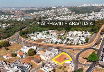 Área disponível para locação, 978m² - ao lado do alphaville e plateau d'or - goiânia/go