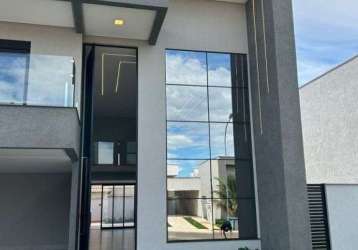 Sobrado de 270 m² com 04 suítes à venda por r$ 2.750.000 no residencial goiânia golfe clube - goiânia/go