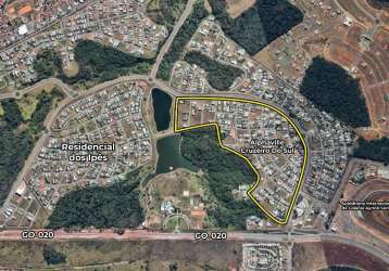 Lote de 800 m² à venda por r$ 4.000.000 no alphaville cruzeiro do sul - goiânia/go