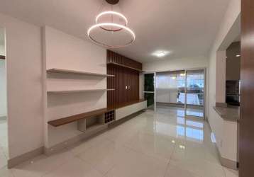 Apartamento de 102 m² com 3 suítes (01 master) para alugar por r$ 6.600/mensais no setor bueno - goiânia/go