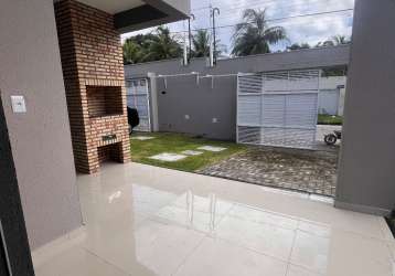 Casa plana  com 3 quartos no jardim icaraí - venda - caucaia ceará