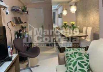 Apartamento de 62m&#178; no barro