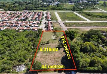 Excelente lote com área de mais de 5.000 m² no bairro são josé