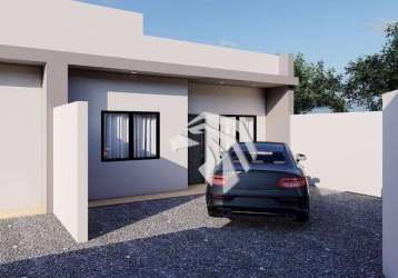 Casa com 3 dormitórios à venda, 60 m² por r$ 350.000,00 - alto alegre - cascavel/pr