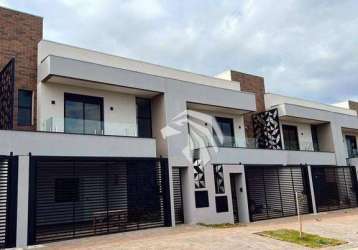 Sobrado com 3 dormitórios à venda, 133 m² por r$ 755.000,00 - country - cascavel/pr