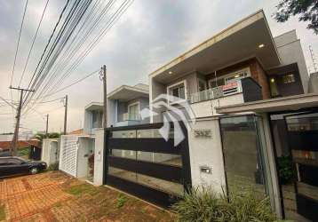 Sobrado com 4 dormitórios à venda, 257 m² por r$ 1.580.000,00 - canadá - cascavel/pr