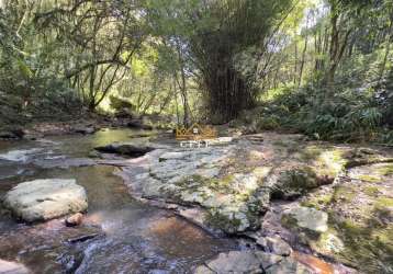 Belíssimo sítio com riacho em nova petrópolis-rs