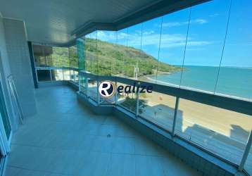 Apartamento composto por 4 suítes com área de lazer completa á venda na praia do morro, guarapari-es - realize negócios imobiliários.