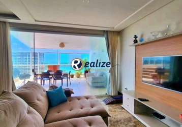 Cobertura duplex composta por 4 quartos á venda na praia do morro, guarapari-es