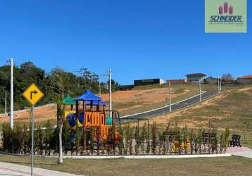 Terreno à venda no bairro estrada das areias em indaial/sc