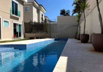 Casa com 4 dormitórios à venda, 384 m² por r$ 3.200.000,00 - residencial morada dos lagos - barueri/sp