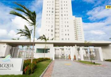 Apartamento 3/4 + dependência 114m² 03 vagas lacqua condominium club