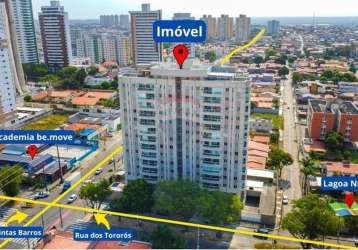 Lindo apartamento 3/4 no residencial montoril - lagoa nova.