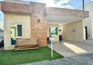 Oferta!! belíssima casa 03 suítes, energia solar no ecoville i