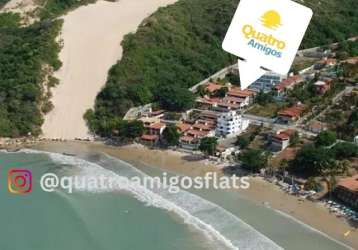 Apartamento flat mobiliado no condomínio vila 4 amigos em ponta negra