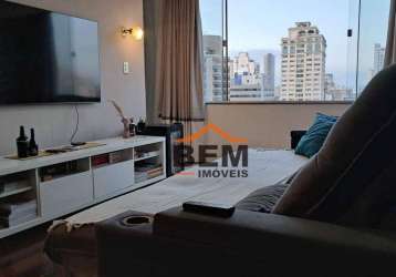 Apartamento com 2 dormitórios à venda, 77 m² por r$ 690.000,00 - centro - itajaí/sc