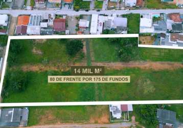 Terreno à venda na estrada geral santa lídia, santa lídia, penha, 14000 m2 por r$ 6.500.000