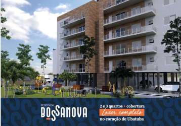 Apartamento - cobertura, para venda em ubatuba/sp