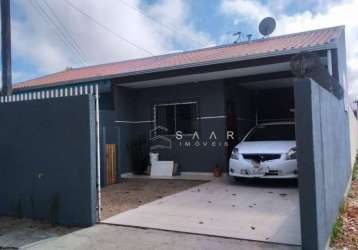 Casa com 3 dormitórios à venda, 98 m² por r$ 360.000,00 - planta quississana - são josé dos pinhais/pr