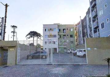 Apartamento com 2 dormitórios à venda, 55 m² por r$ 180.000,00 - santo antônio - são josé dos pinhais/pr