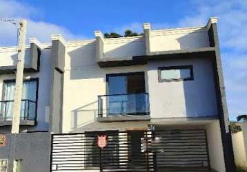 Sobrado com 3 dormitórios à venda, 126 m² por r$ 670.000,00 - atuba - pinhais/pr