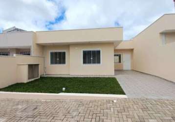 Casa com 2 dormitórios à venda, 60 m² por r$ 365.000,00 - emiliano perneta - pinhais/pr