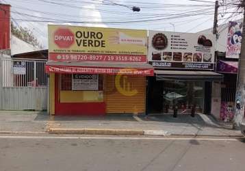 Ponto comercial para venda em campinas, ouro verde, 2 dormitórios, 1 banheiro, 1 vaga