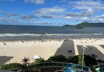 Apartamento frente mar com 3 suítes no centro de balneário camboriú - sc