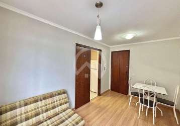 Apartamento para alugar com 1 quarto no ed. zodíaco, curitiba.