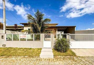 Casa com 3 dormitórios à venda, 130 m² por r$ 600.000,00 - recanto do sol - são pedro da aldeia/rj