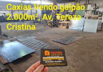 Barracão / galpão / depósito com 4 salas à venda na tereza cristina, figueira, duque de caxias por r$ 2.400.000