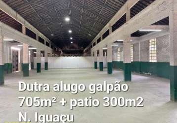 Barracão / galpão / depósito com 1 sala para alugar na dutra, austin, nova iguaçu por r$ 9.000