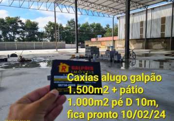 Barracão / galpão / depósito com 2 salas para alugar na avenida automóvel clube, 6754, santa cruz da serra, duque de caxias por r$ 35.000