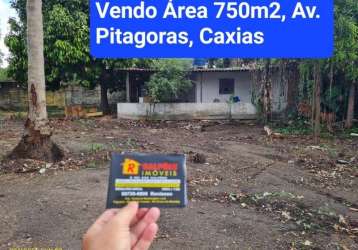 Terreno comercial à venda na avenida demétrio ribeiro, figueira, duque de caxias por r$ 350.000