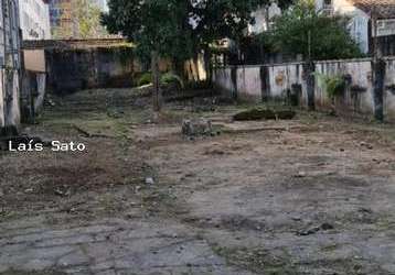 Terreno para venda em santos, embaré