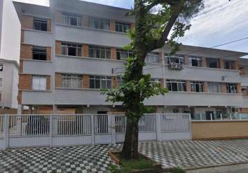 Apartamento para venda em santos, marapé, 2 dormitórios, 1 banheiro, 1 vaga