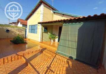 Casa com 3 dormitórios à venda, 109 m² por r$ 279.000,00 - nogueira - barretos/sp