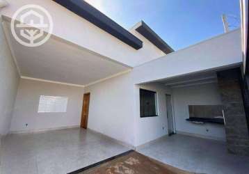 Casa com 2 dormitórios à venda, 120 m² por r$ 380.000,00 - jardim nova barretos 2 - barretos/sp