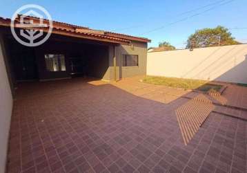 Casa com 3 dormitórios sendo 2 suítes à venda, 194 m² r$ 700.000 - nogueira - barretos/sp