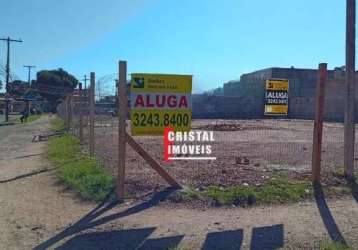 Terreno para locação no bairro camaquã - s3163