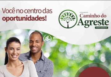 Lotes em monte alegre rn loteamento caminho do agreste - parcelas que cabem no b