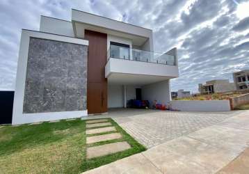 Casa em condomínio jardim residencial pampulha - sorocaba, 293m²