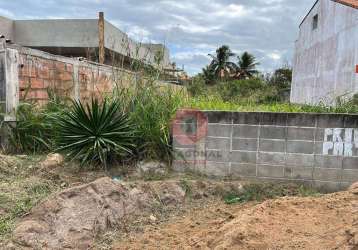 Terreno à venda, 480 m² por r$ 375.000,00 - barra de maricá - maricá/rj